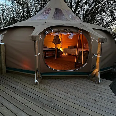럭셔리텐트 Romantik Luxus Glamping 4 Idestrup