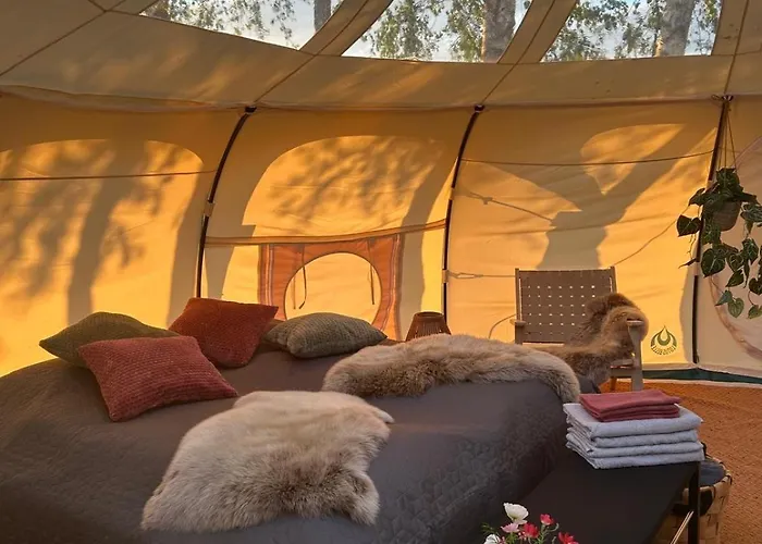 Romantik Luxus Glamping 4 Idestrup